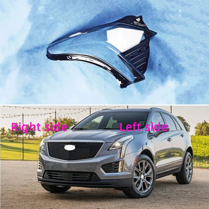 

For Cadillac XT5 2016 2017 2018 2019 2020 2021 2022 Headlight Shell Headlamp Cover Replacement Lamp Shade Headlamp Lens Glass