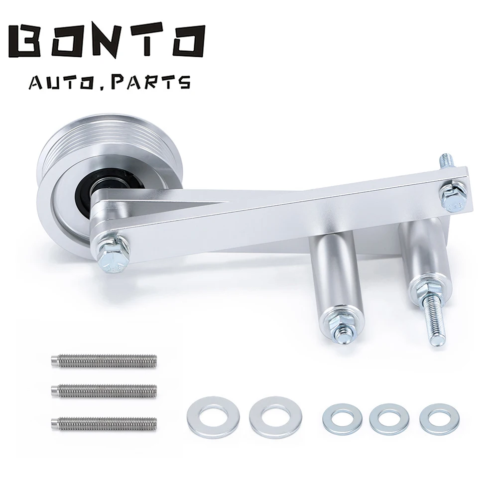 BONTO 121212 Car Off Road Race Air Pump Kit Smog Pump Pulley Kit For 1985-1991 Chevrolet Corvette C4 L98