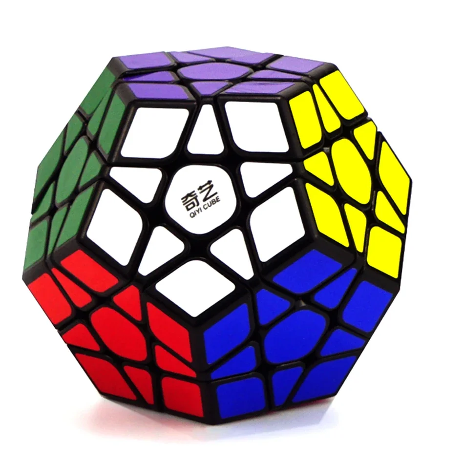 [ECube] QiYi Qiheng S Megaminx Magic Speed Cube Stickerless Professional Antistress Puzzle Fidget Toys Children's Gifts