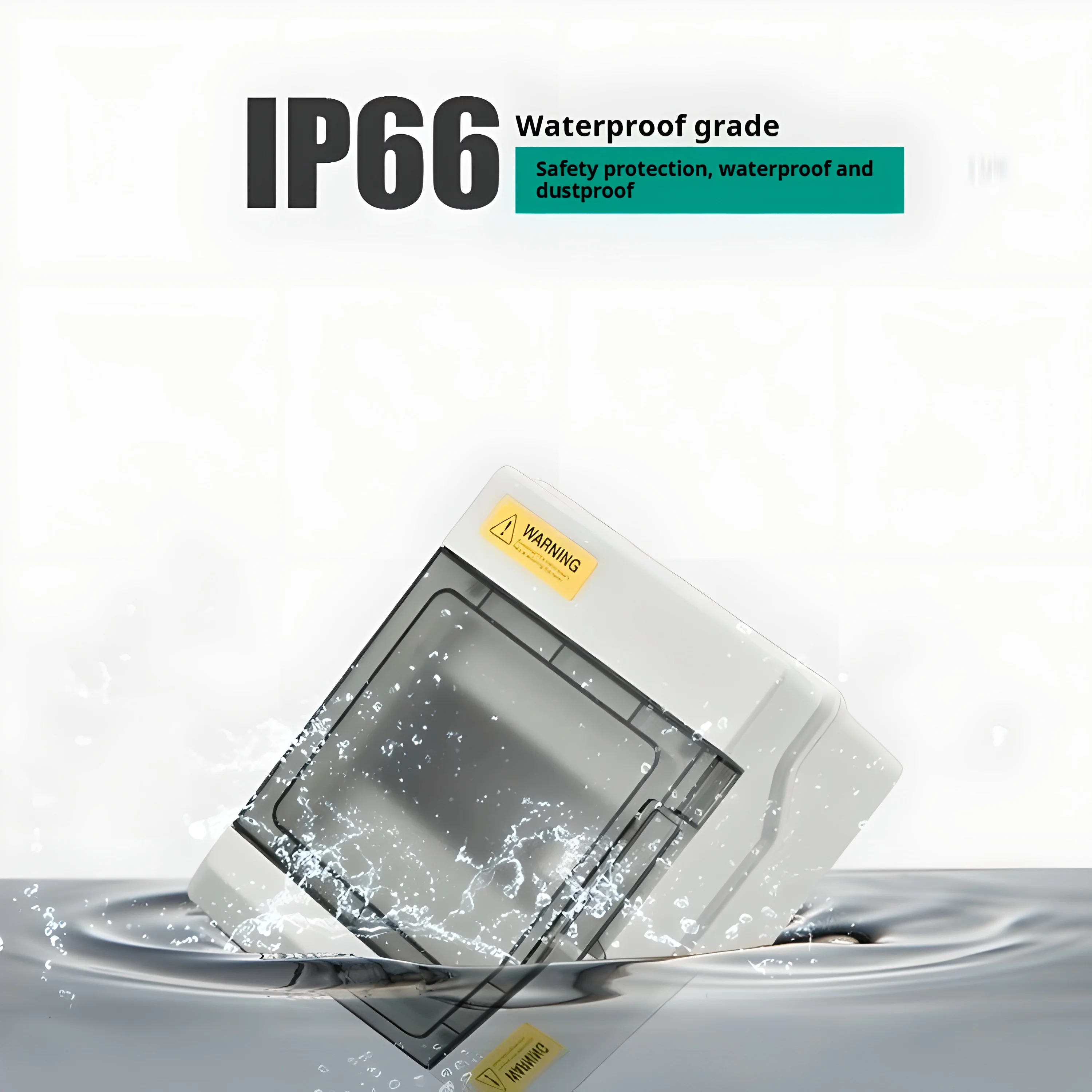 DongYi HT Series Junction Box 4/8 WAY PC Plastic Outdoor Electrical IP65 Waterproof Distribution Box switch box