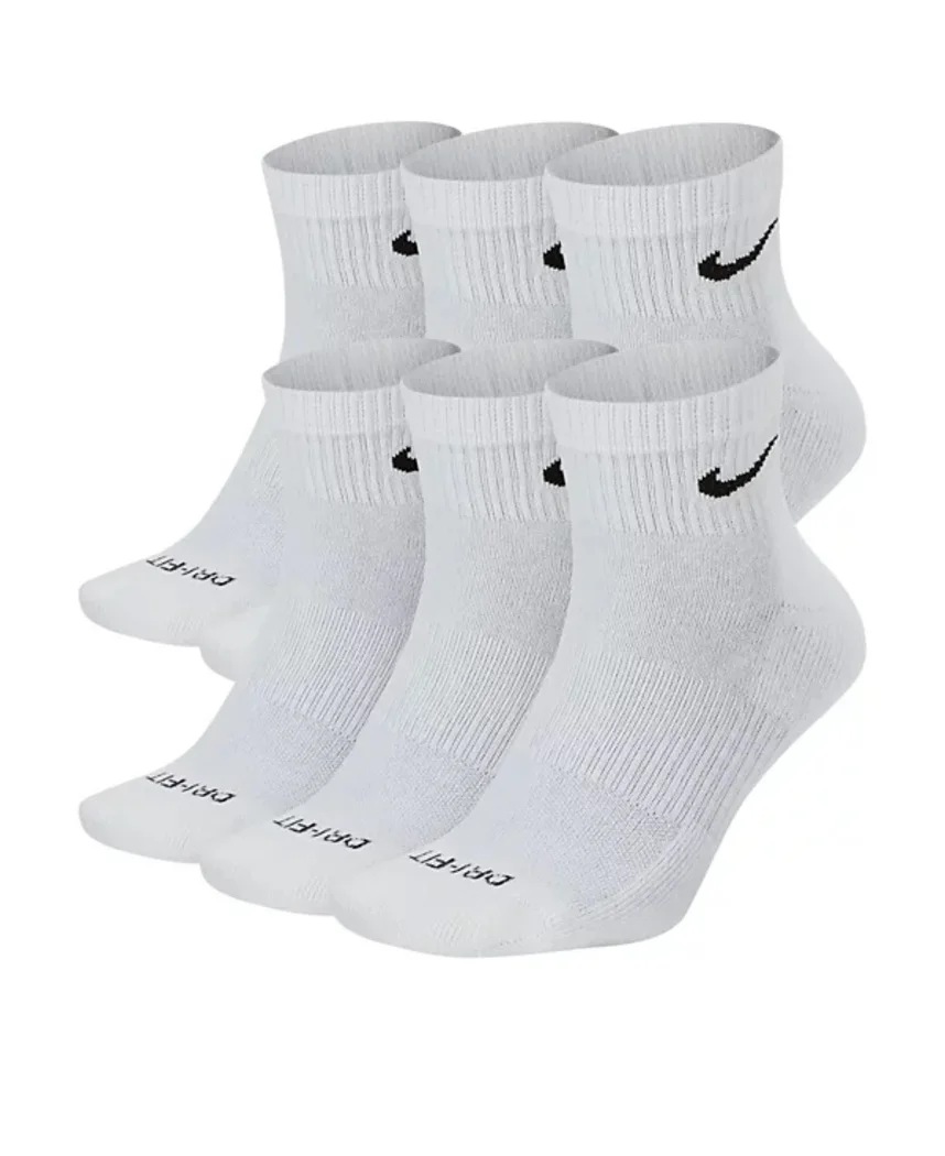 Nike|Unisex 6-Pk. Dri-FIT Quarter Socks