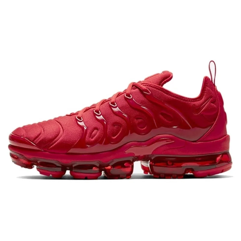 Nike Air VaporMax Plus Triple Red Cool Grey Sports Shoe Trainers Outdoor Sneakers Women Men Running Shoes