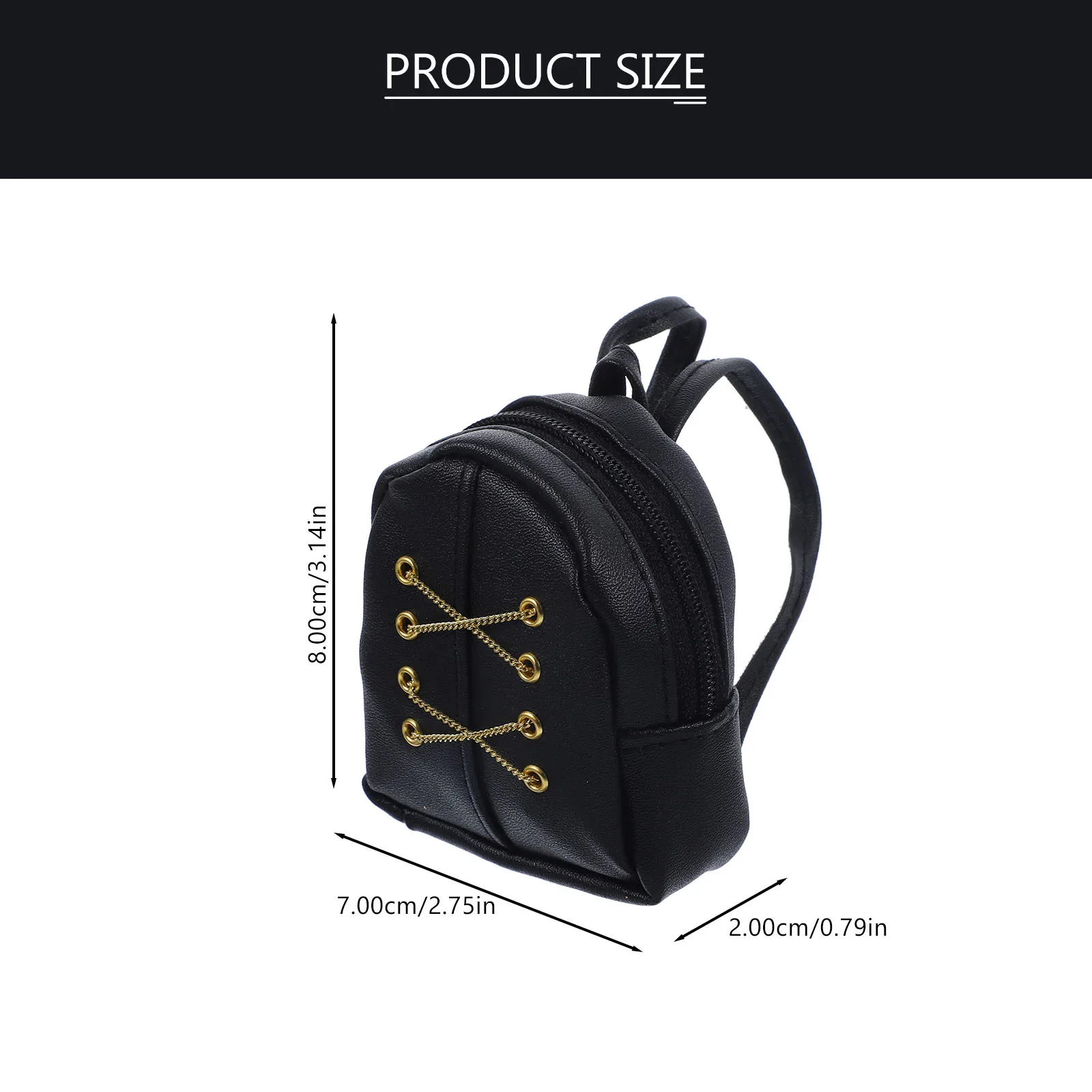 Lovely Small School Backpack for Girls Fashionable Design Easy to Carry Perfect for Dollhouse Bedroom Game Room Accessories Set