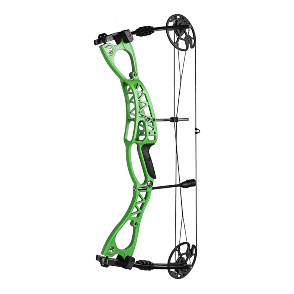 M126 Compound Bow Adjustable 0-70 Lbs Axis Distance 30'' Speed 320 Feet/s Draw Length 18-30'' for Archery Hunting Shooting