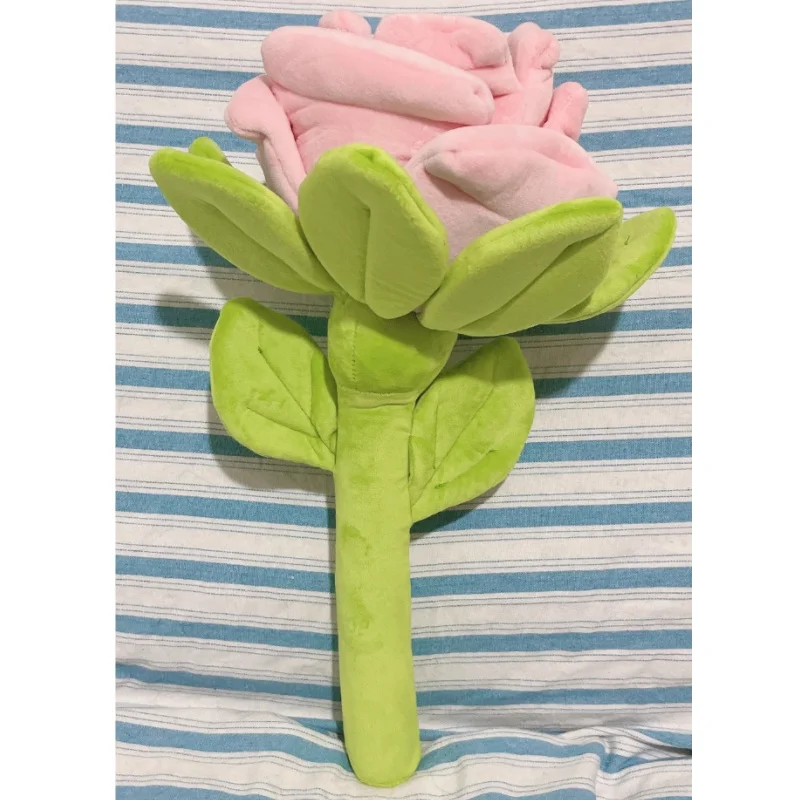 Large Rose Simulation Plush Doll - Soft Toy & Home Decoration Prop Romantic Gift for Girls on Qixi & Valentine's Day Stuffed Toy