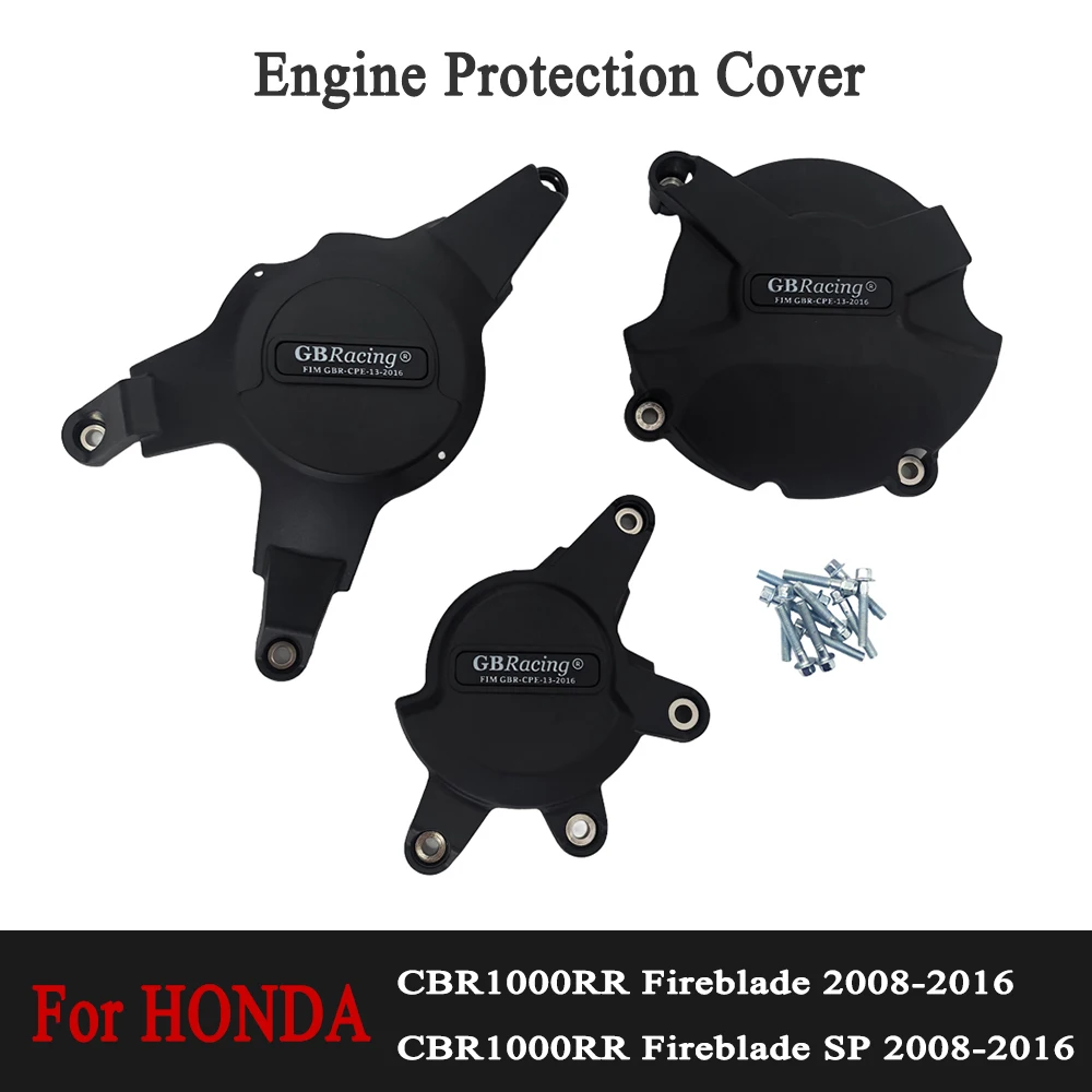 Cubierta protectora de motor para HONDA CBR1000RR CBR 1000 RR 2008 2009 2010 2011 2012 2013 2014 2015 2016