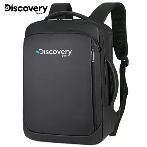 DISCOVERY 남성용 야외 대용량 배낭, 다기능 비즈니스 노트북 배낭, 야외 스포츠 여행 배낭