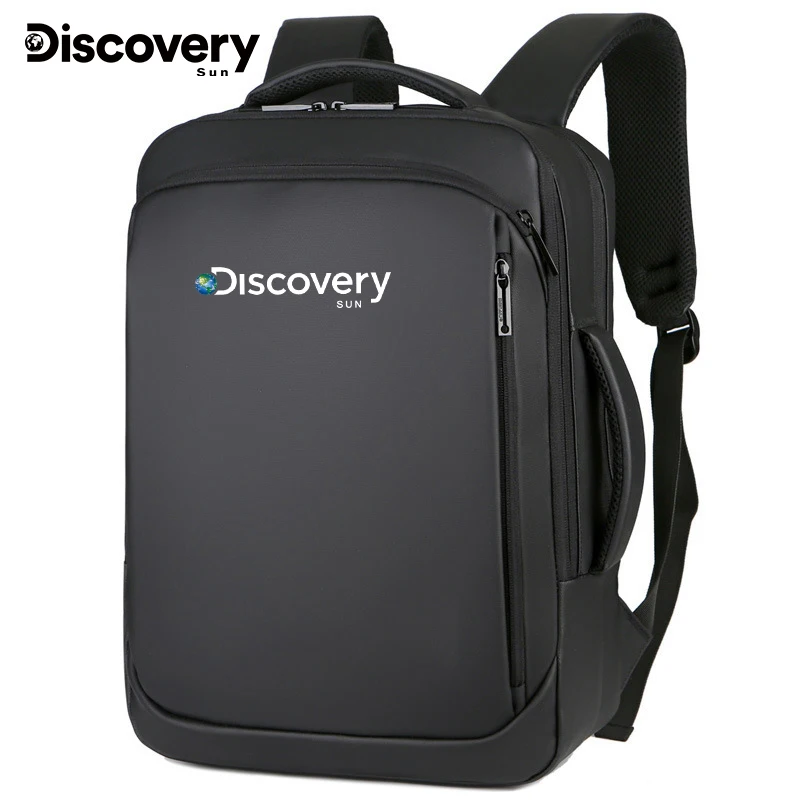 DISCOVERY 남성용 야외 대용량 배낭, 다기능 비즈니스 노트북 배낭, 야외 스포츠 여행 배낭 DISCOVERY 남성용 야외 대용량 배낭, 다기능 비즈니스 노트북 배낭, 야외 스포츠 여행 배낭