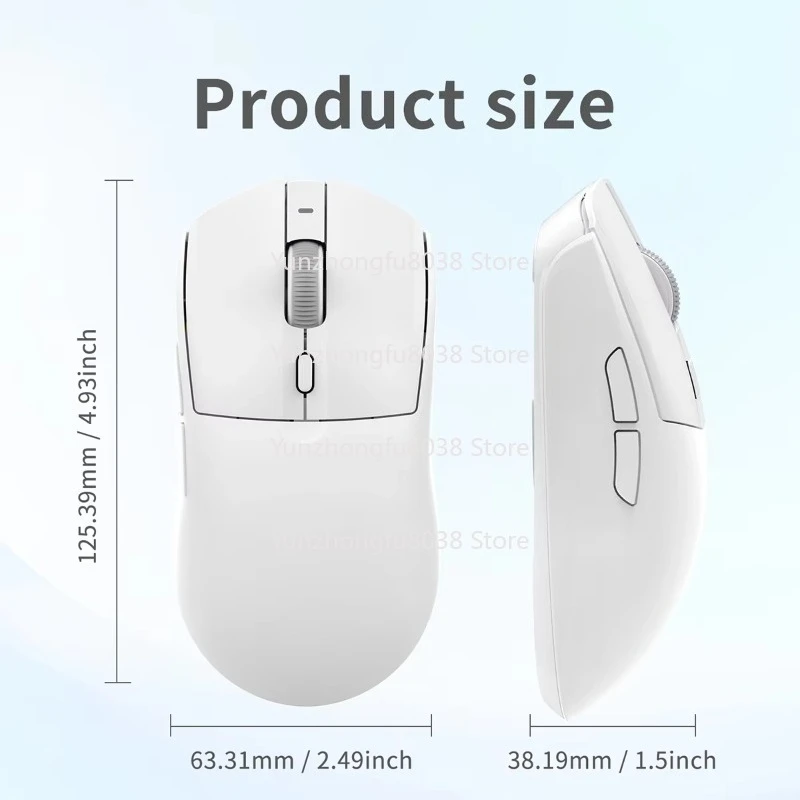PAW3311 Gaming Mouse 12000DPI Lightweight 2.4G Wireless Wired Optical Comfortable Design