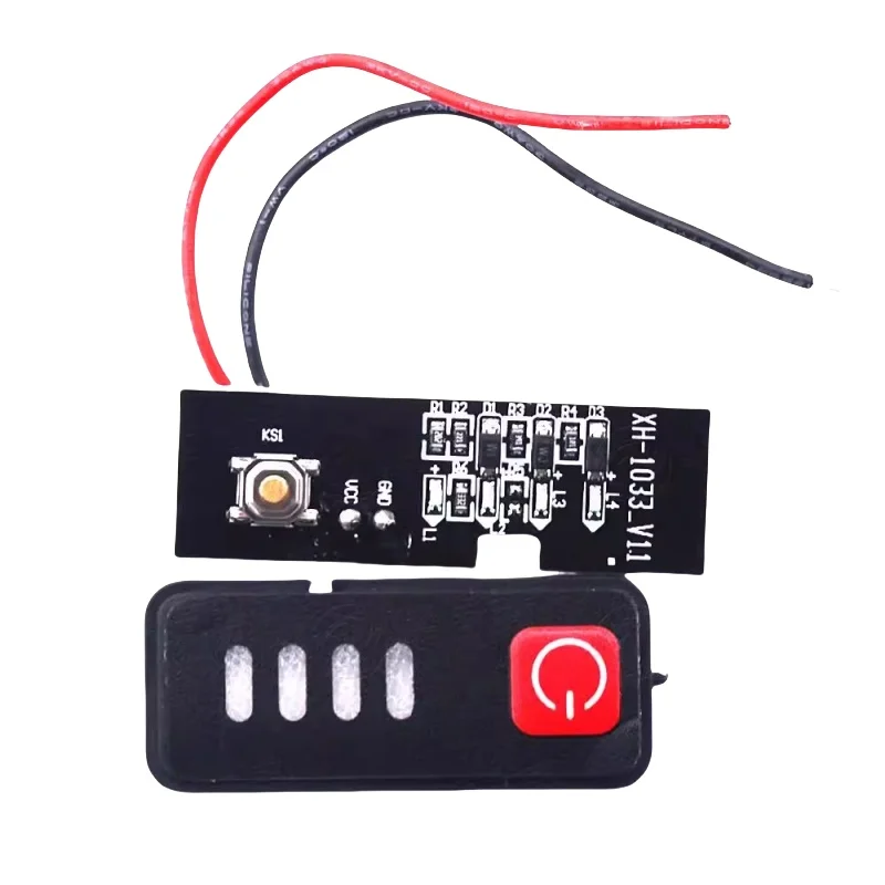 18V21V can display the electric capacity of the battery case, universal accessories 5S 18V 21V