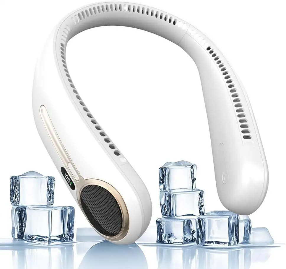 

Вентилятор на шею с зарядкой Type-C, для улицы, с мощным обдувом, для охлаждения