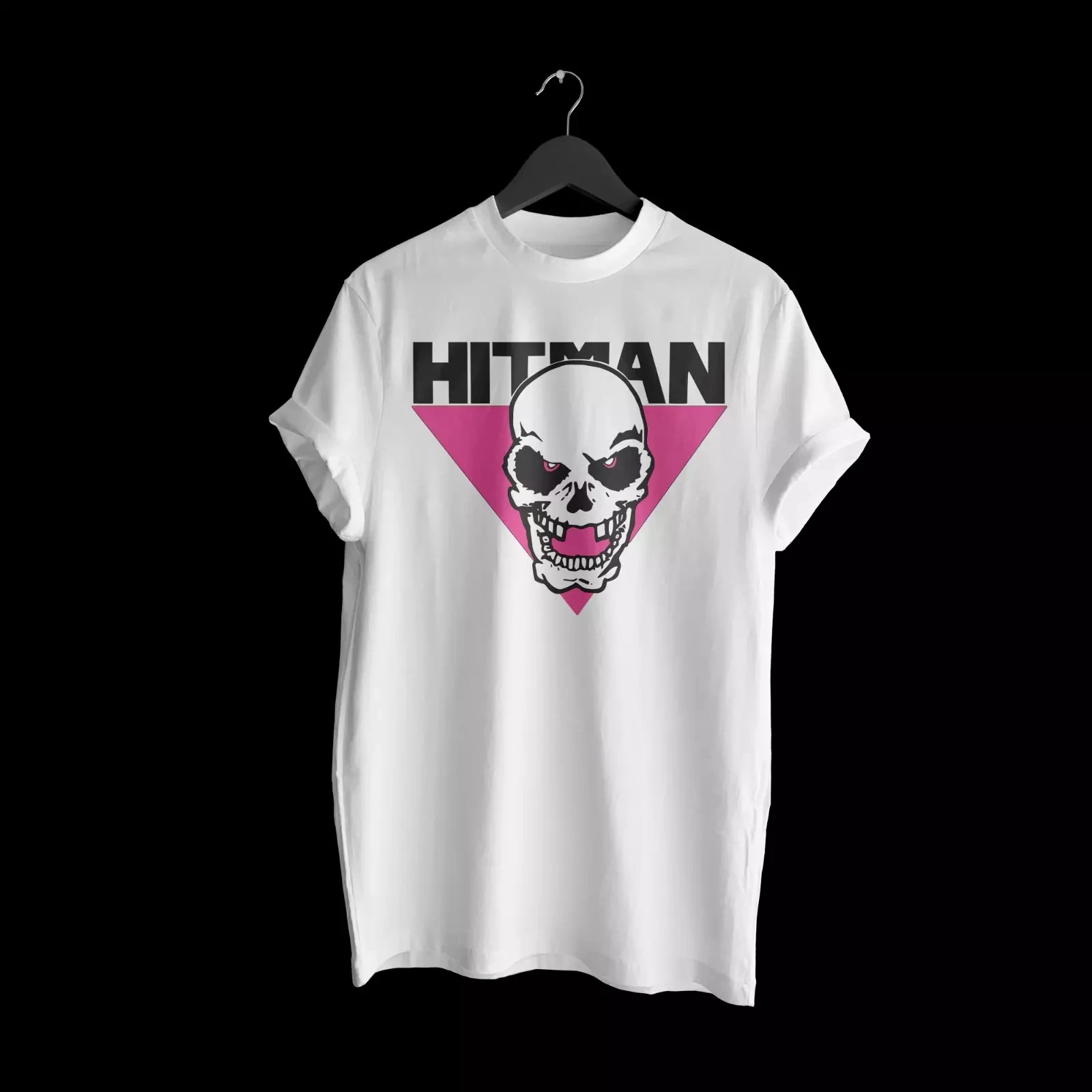 

Футболка Bret The Hitman Hart, классическая футболка с принтом Wrestling WWE, летняя уличная повседневная женская одежда в стиле Харадзюку в стиле хип-хоп