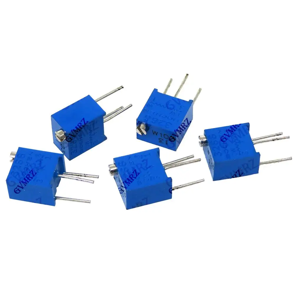 10PCS 3266W Trimmer resistor Assortment Kit Variable Resistors for Arduino, DIY Electronics