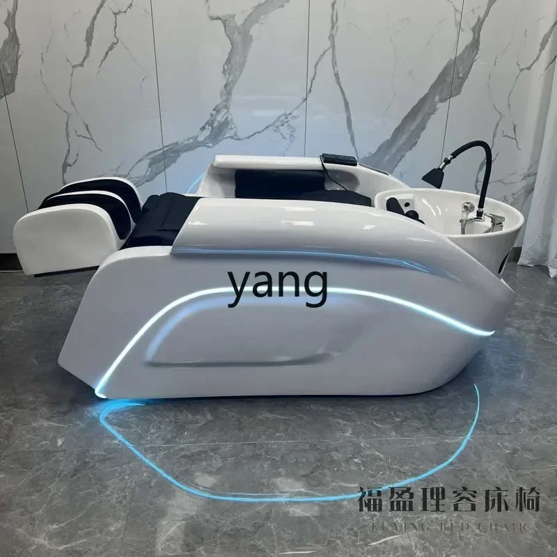 LTT electric smart shampoo bed barber shop hair shop semi-automatic flushing bed