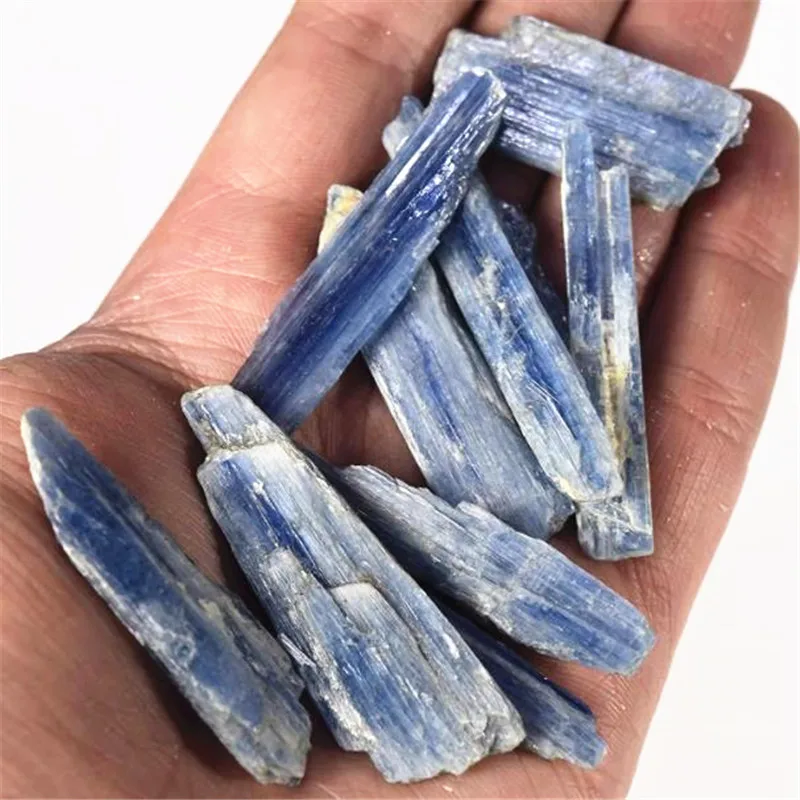 1000g Natural Kyanite Strip Crystal Quartz Blue Raw Stone Mineral Specimen Reiki Healing DIY Gemstone  Chip Home Decor Gift