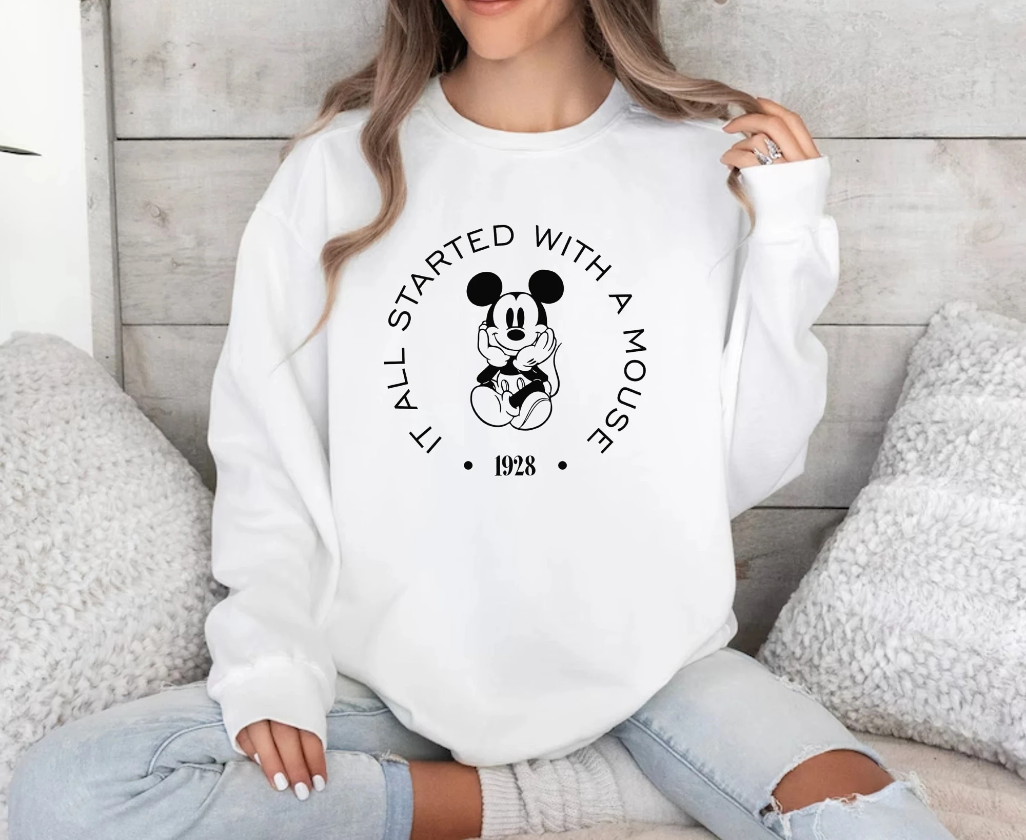 Nuovo 2025 Walt Disney World Felpa Disney Trip Felpa Topolino e gli amici Felpa Disneyworld Felpa Magic Kingdom Felpa