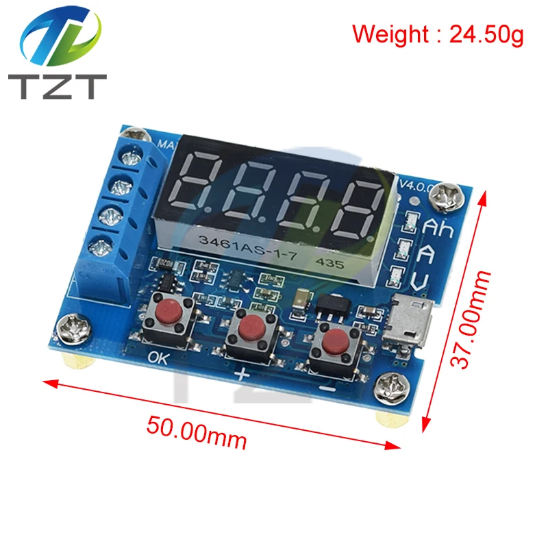 ZB2L3 Li-ion Lithium Lead-acid Battery Capacity Meter Discharge Tester Analyzer