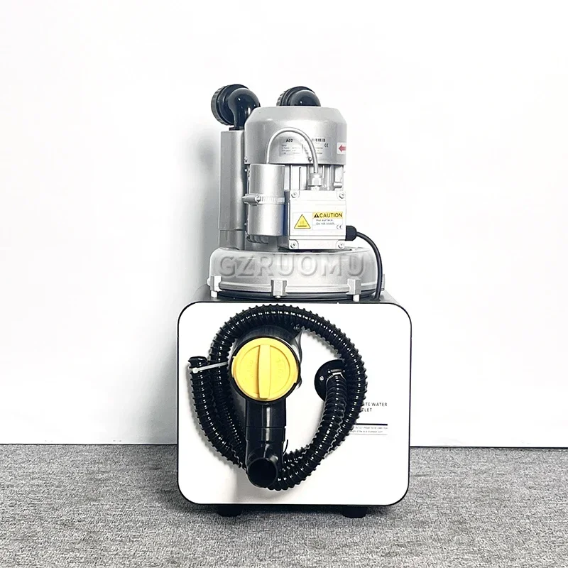 AZ-A02 potente equipo de succión en seco Dental, suministro de 2 sillas, eyector de Saliva, máquina de bomba de vacío, unidad de succión Dental