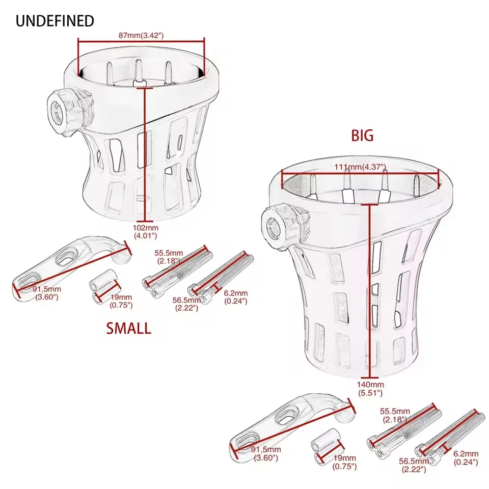 Portabicchieri per moto portabottiglie per bicicletta da Motocross staffa per tazza per bevande per moto montata per Harley Dyna Road Glide Ultra