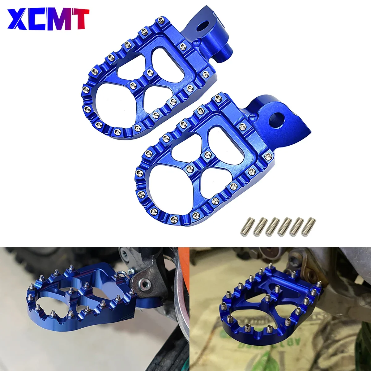 

Motorcycle Foot Pegs Rests Footrest Footpeg Pedals For YAMAHA YZ 65 85 125 250 250F 450F 125X 250X 250FX 450FX WR250F WR450F