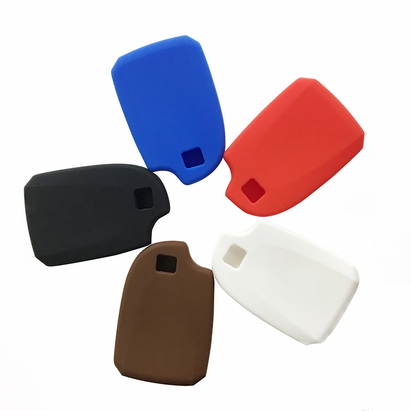 Key Cover Cap for Toyota Camry Sienta / Vellfire / Alphard RAV4 HIACE TRD Highlander MPV Spade Case Keychain Alarm Car Silicone