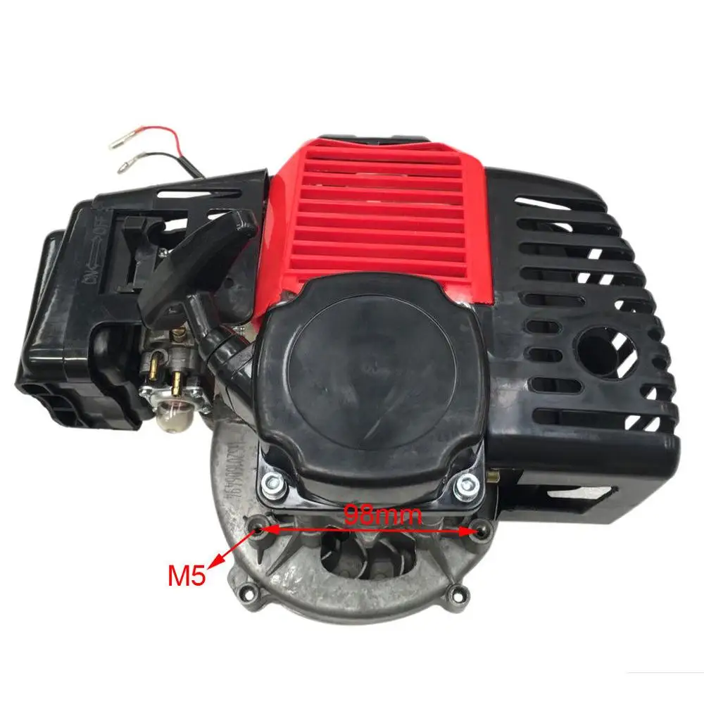 50cc 2 stroke Pull Start Engine Motor fit Mini Pocket Quad Dirt Pit Bike Buggy