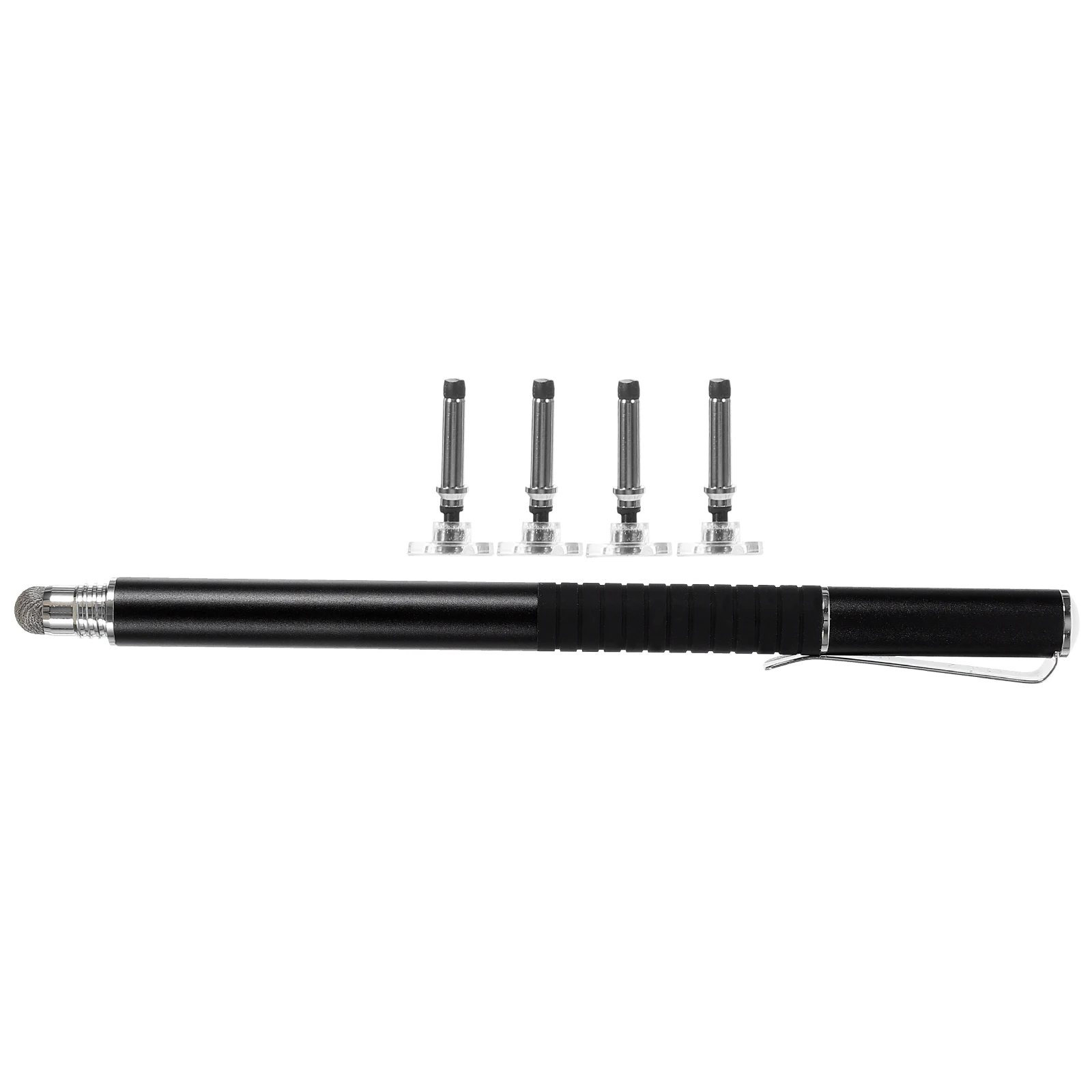 

5 Pcs Capacitor Pen Set Conductive Microfiber Tip Writing Tool Computer Capacitive Pens Stylus Phone Handwriting Touch Screen