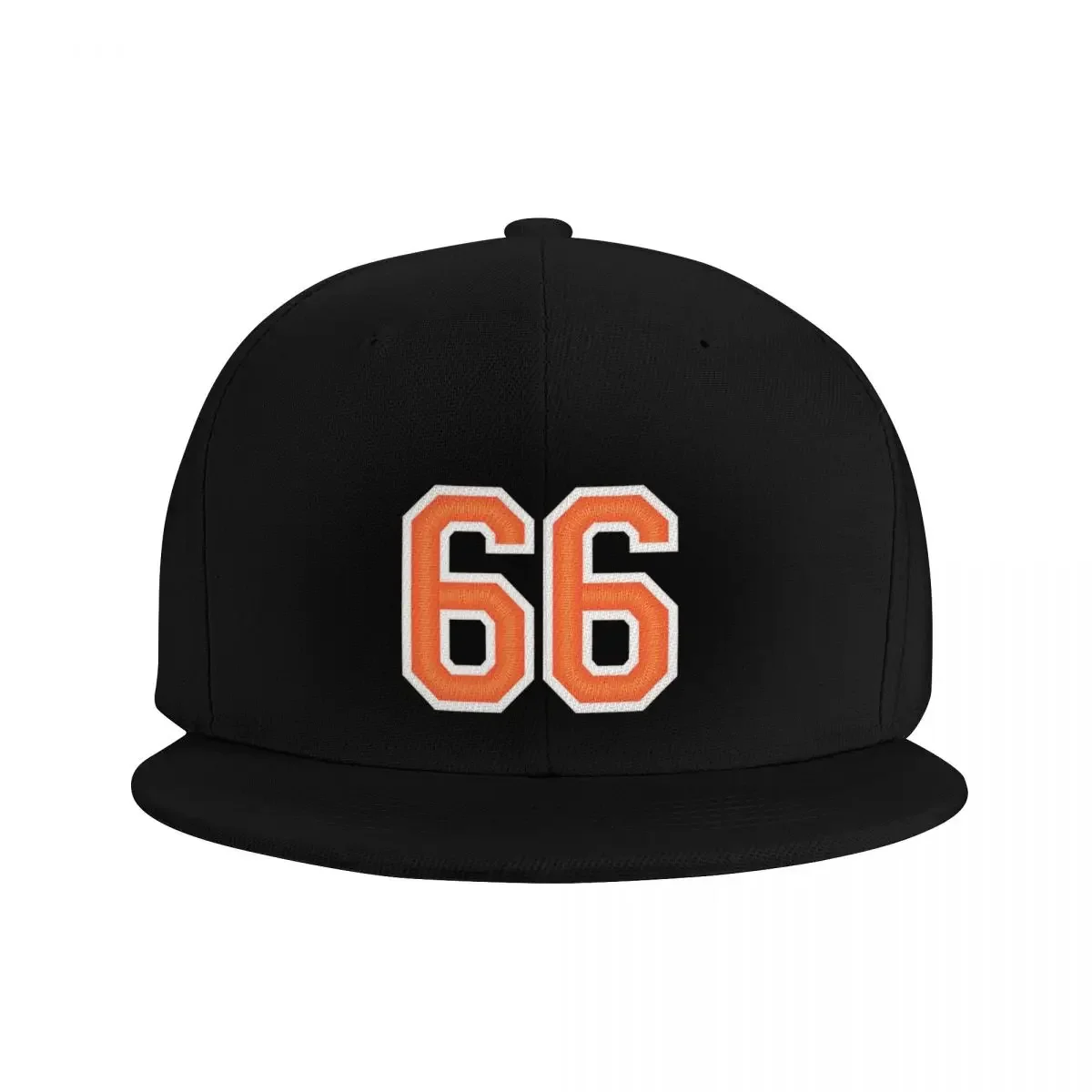 Sports Number 66 Jersey Sixty Six Orange Baseball Cap Snapback Cap Rave Sun Hats For Women Men's