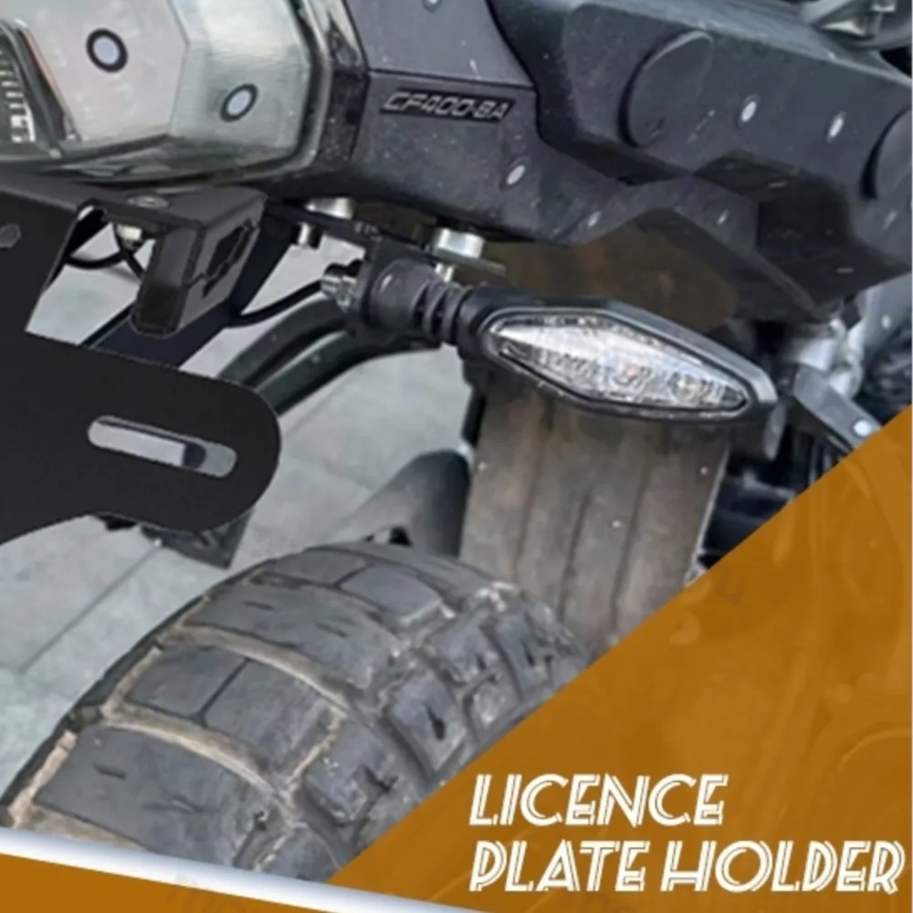

Buemper Guared Block For KOVE 800 X Pro Rally Super Adventure 2024-2026 Plate Holder Tail Tidy License Fender Eliminator Bracket