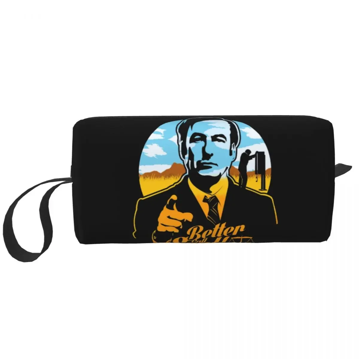 Custom Heisenberg Travel Cosmetic Bag Women Better Call Saul Makeup Toiletry Organizer Lady Beauty Storage Dopp Kit