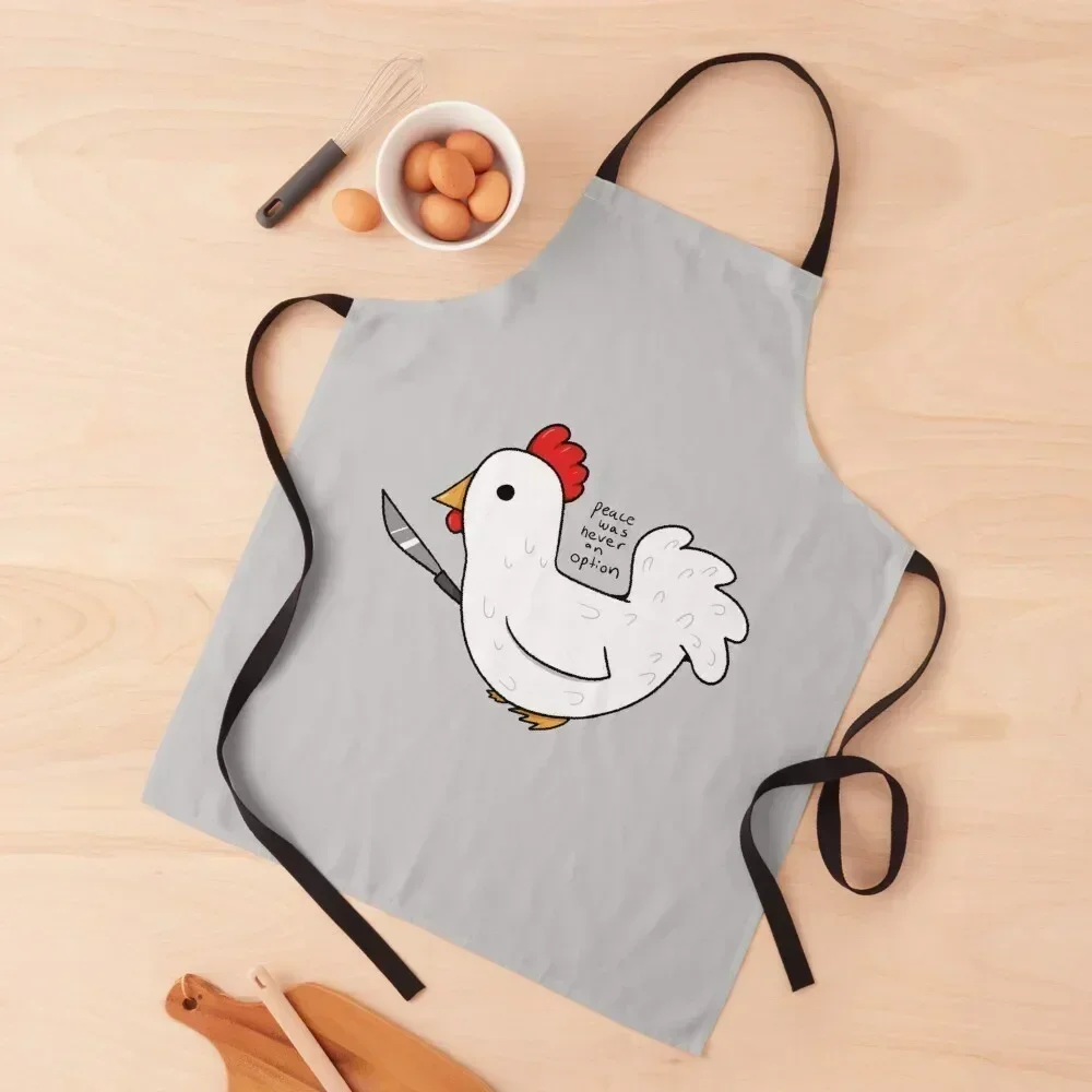 

Peace was Never an Option Cucco Apron Waterproof Kitchen For Women carpenter Kitchen Supplies Art Apron