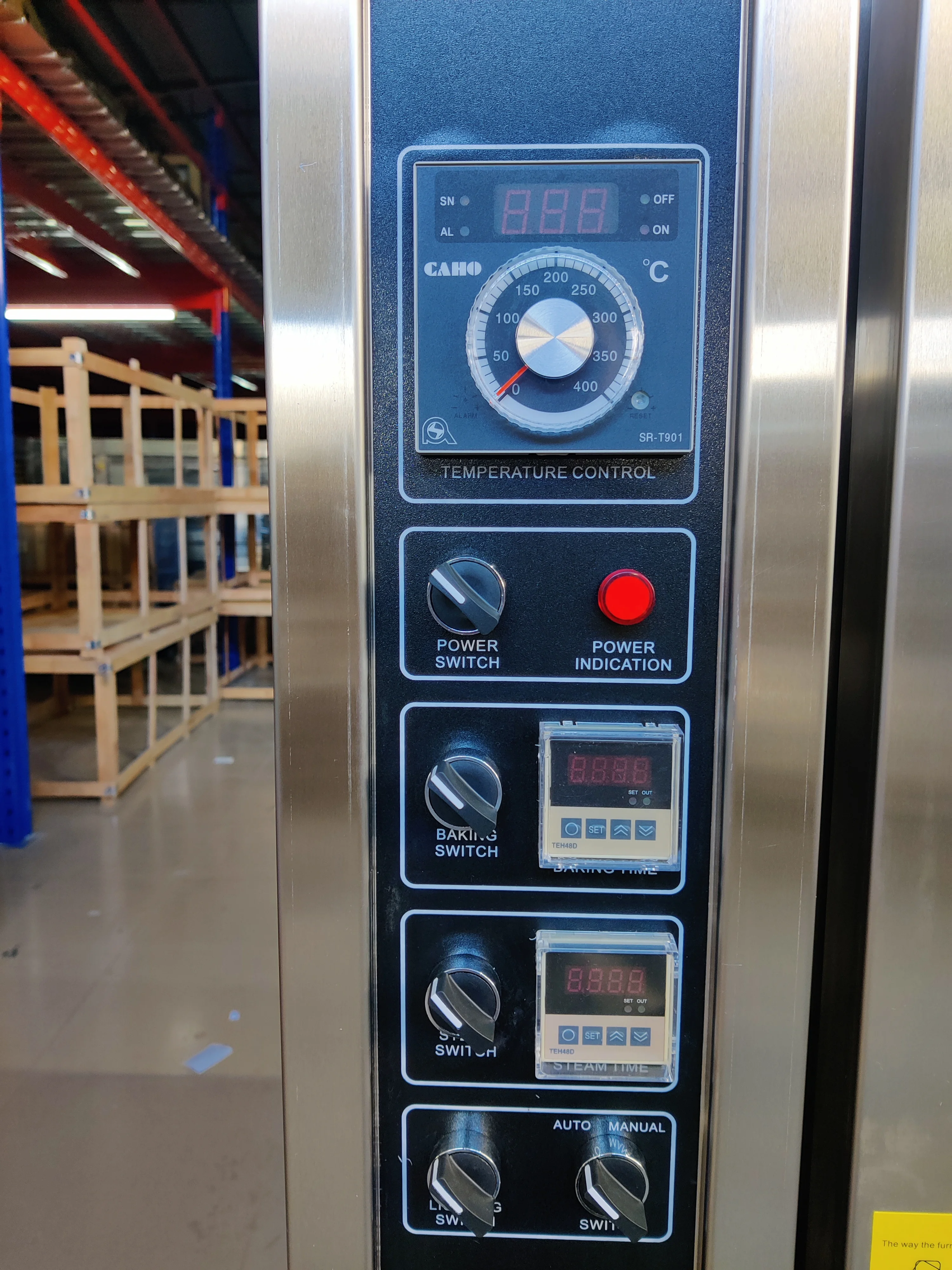 Oven Roti Prancis Baru dengan Sistem Semprotan Uap Khusus dan Siklus Udara Panas untuk Pabrik Roti