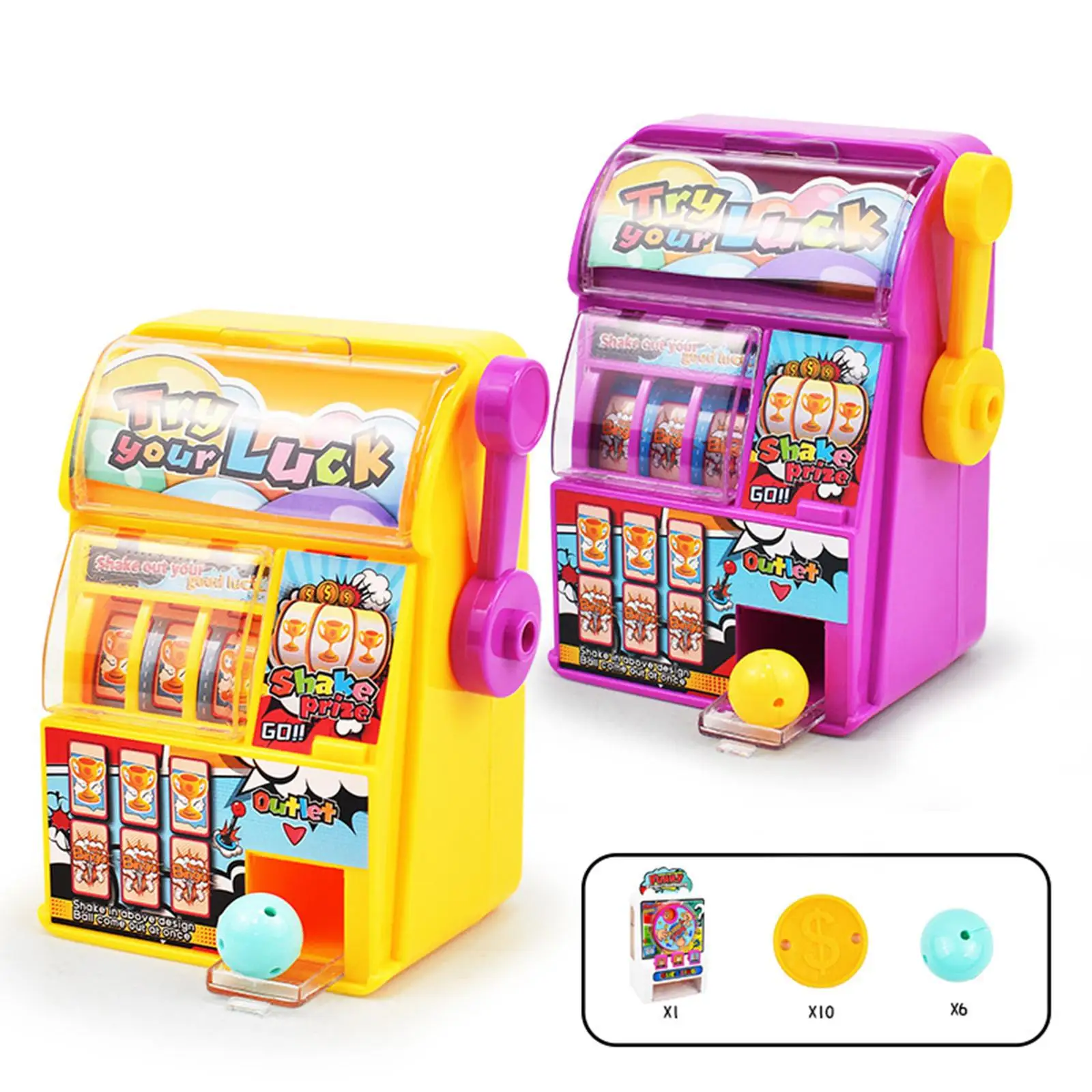 لعبة آلة الفتحة الإلكترونية هدية فتحة آلة محظوظة للأطفال والكبار والأطفال
