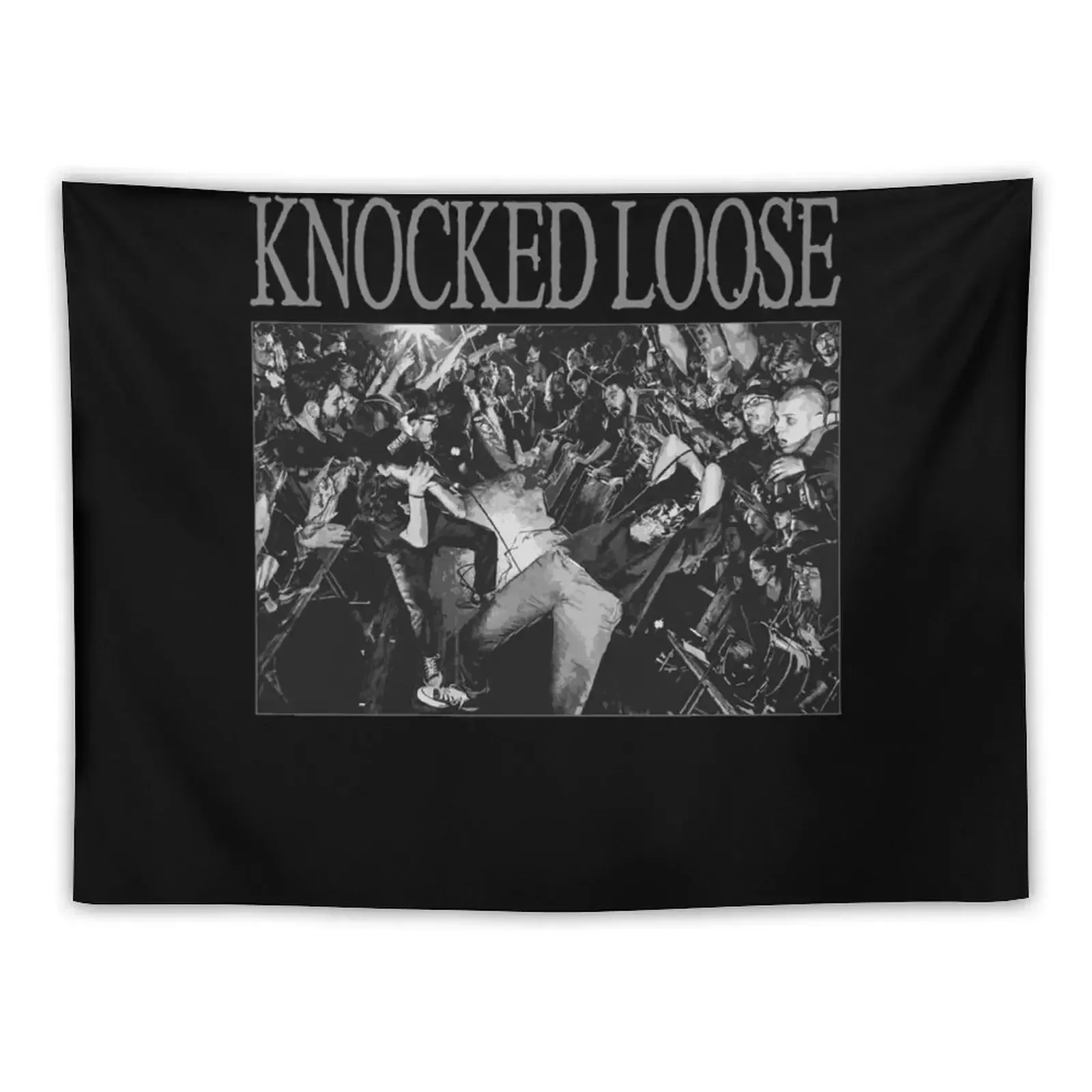 Knocked Loose - Higher Power Tapestry Christmas Decoration Decorative Wall Tapestry