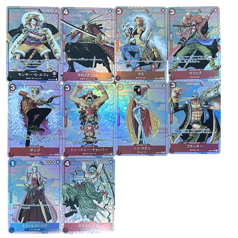 Anime English One Piece DIY ACG Boy Game Toys Birthday Gift Collectible Card Boa Hancock Perona Nami Contest Champion Card