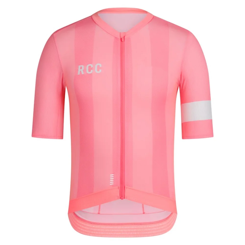 Men's Short Sleeve Cycling Jersey, Quick-Drying Moisture-Wicking Sports Cycling Jersey with Rear Pocket for Riding