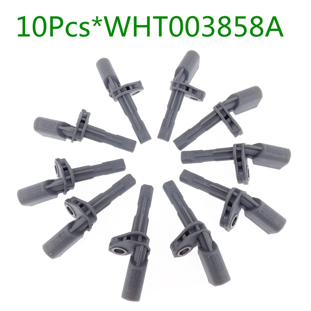 10Pcs WHT 003 858A ABS Wheel Speed Sensor Grey For Audi TT S3 Q7 A3 VW Golf Passat Tiguan Eos Skoda Superb Seat Leon WHT003858A