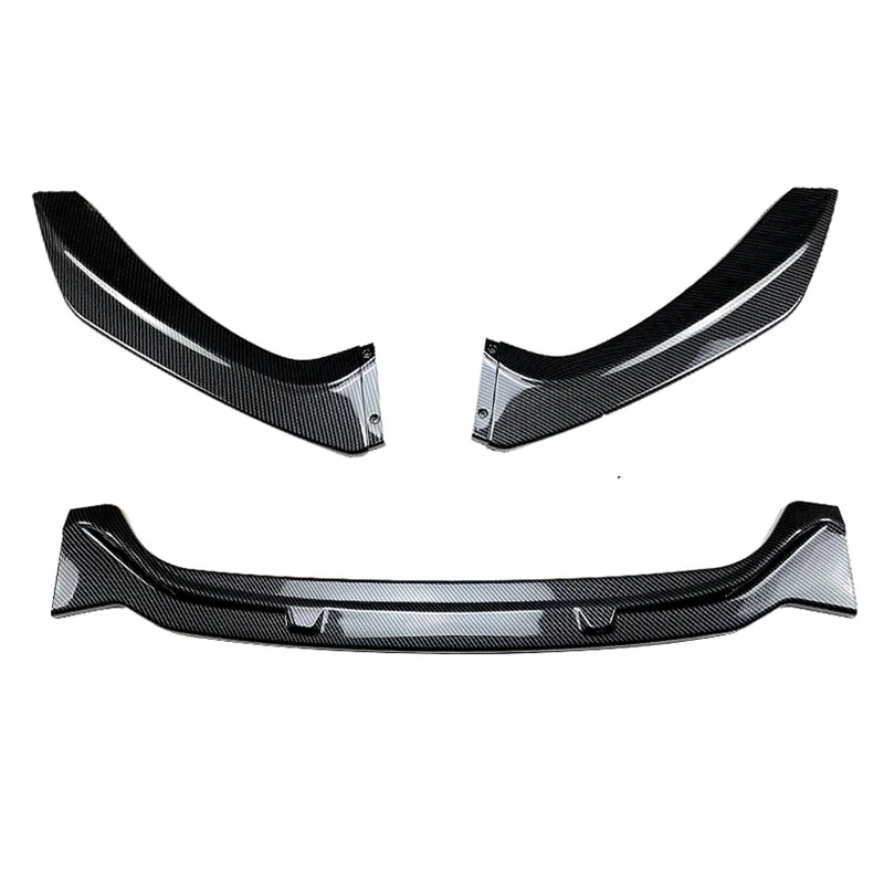 2015-2019 For BMW 1 Series F20 F21 M-Pack 118i 120i Glossy Front Chin Bumper Front Skirt Spoiler Lip Wing Body Kit Splitter Trim