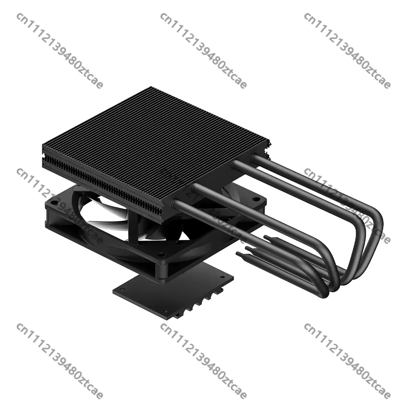 4 Heat Pipe Down‑Pressure CPU Radiator Kit Up‑Blow Cooling Fan For Server All‑in‑One Computer Replacement Accessories