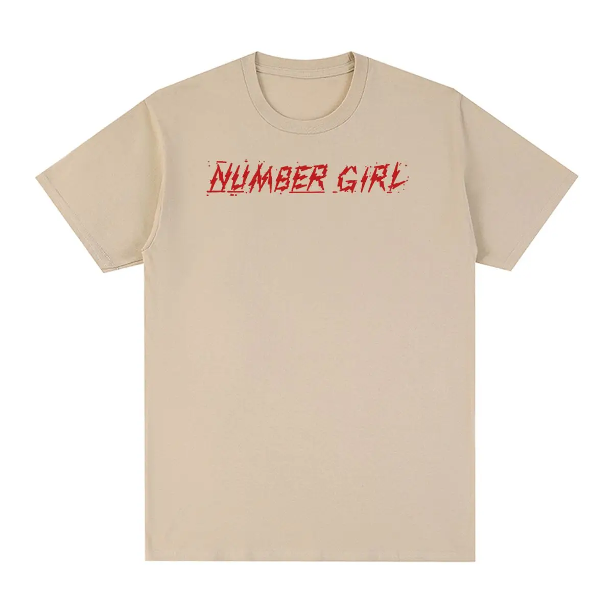 NUMBER GIRL Vintage T-shirt Alternative rock japanese band Cotton