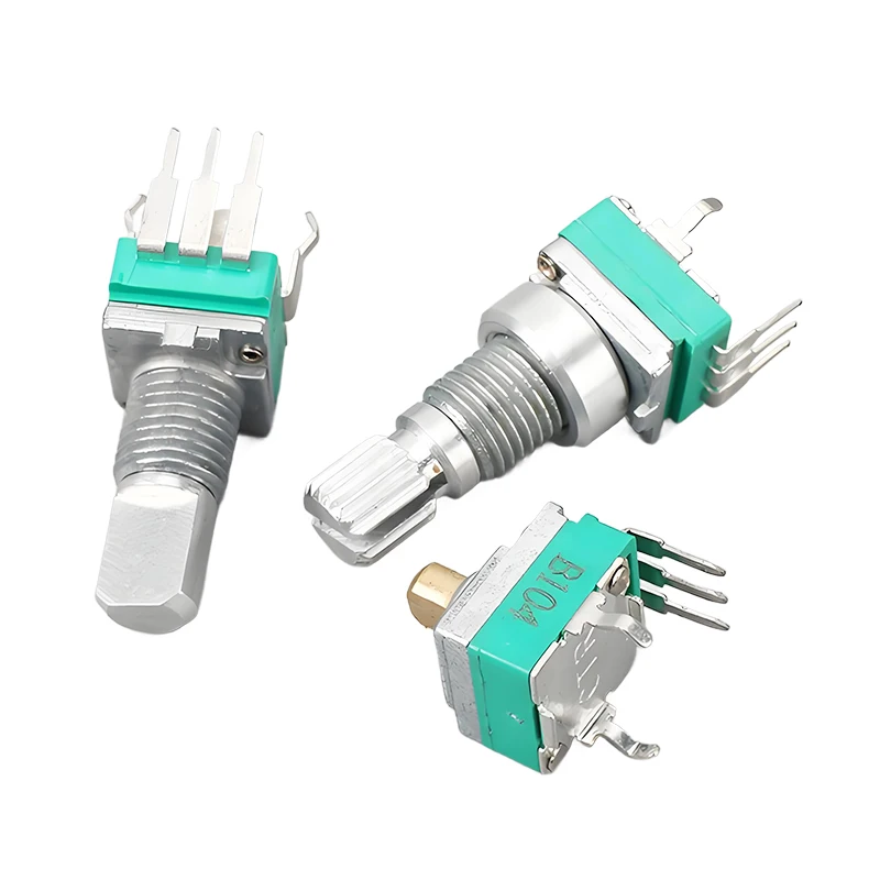 5 Pieces Customized 9mm Metal Shaft Vertical Potentiometer Waterproof Rotary Potentiometer Intercom Potentiometer