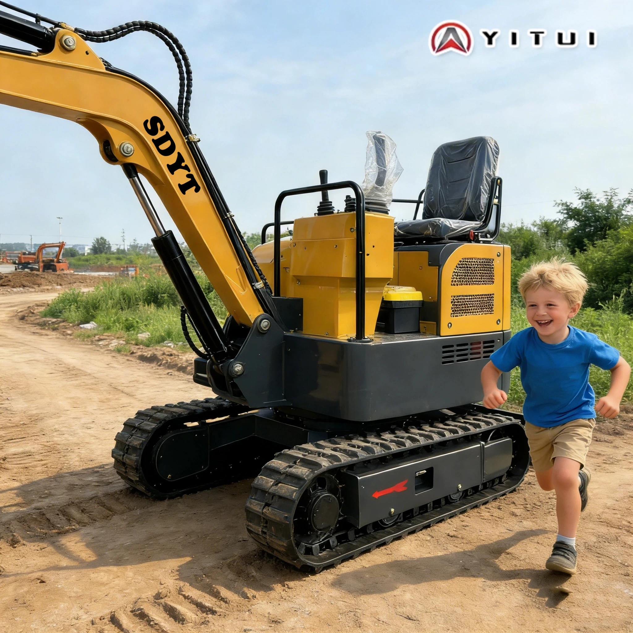 

Мини-экскаватор на заказ, 1200 кг, сертифицирован CE, многоцелевая сельскохозяйственная машина, легкий и портативный, с противоскользящими гусеницами