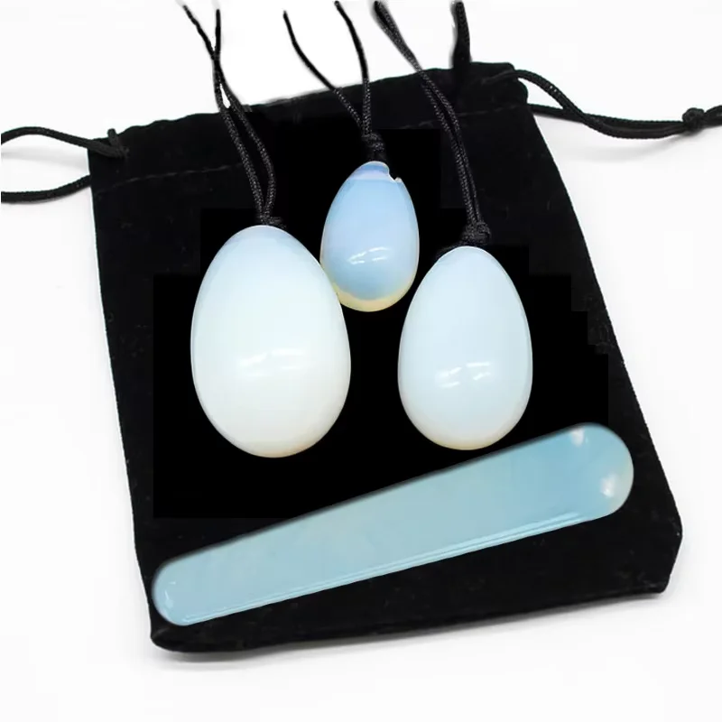 

Opal Jade Egg Set Kegel Muscle Exercise Tightening Vaginal Ball Pelvic Exercise Massage Egg Yoni Wand Feminine Kegel Ball