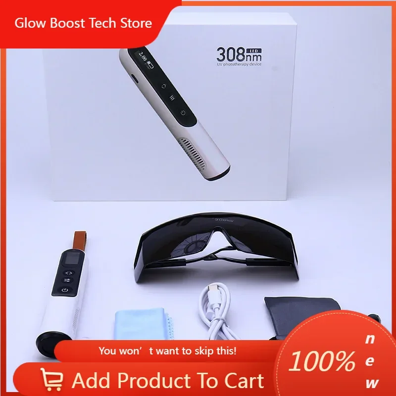 

GBFactory Price Uvb Led 308nm Excimer Laser 308nm Phototherapy Vitiligo Treatment Device Uvb Narrow Band Phototherapy Lamp