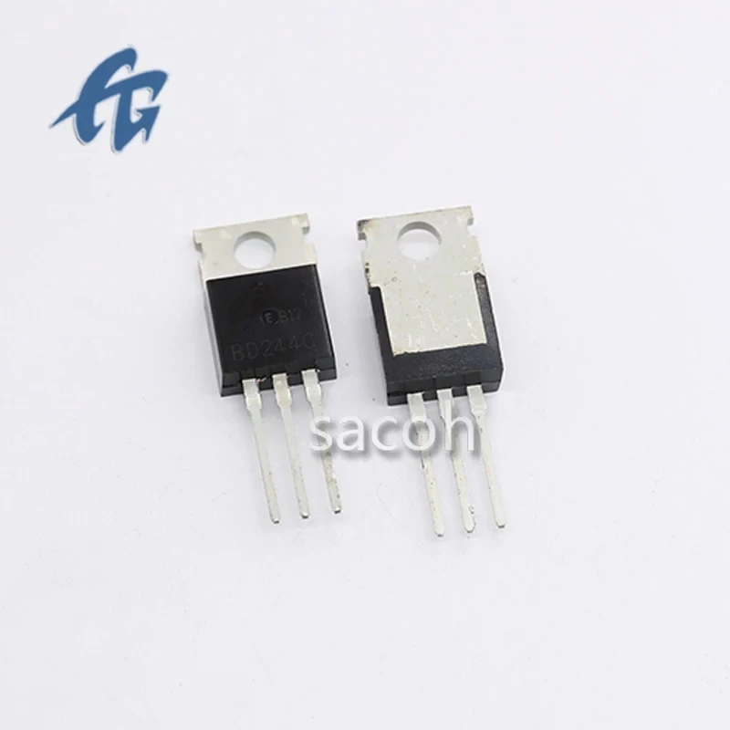 New Original 10Pcs BD244 BD244C TO-220 100V 6A 65W PNP Power Transistor Good Quality