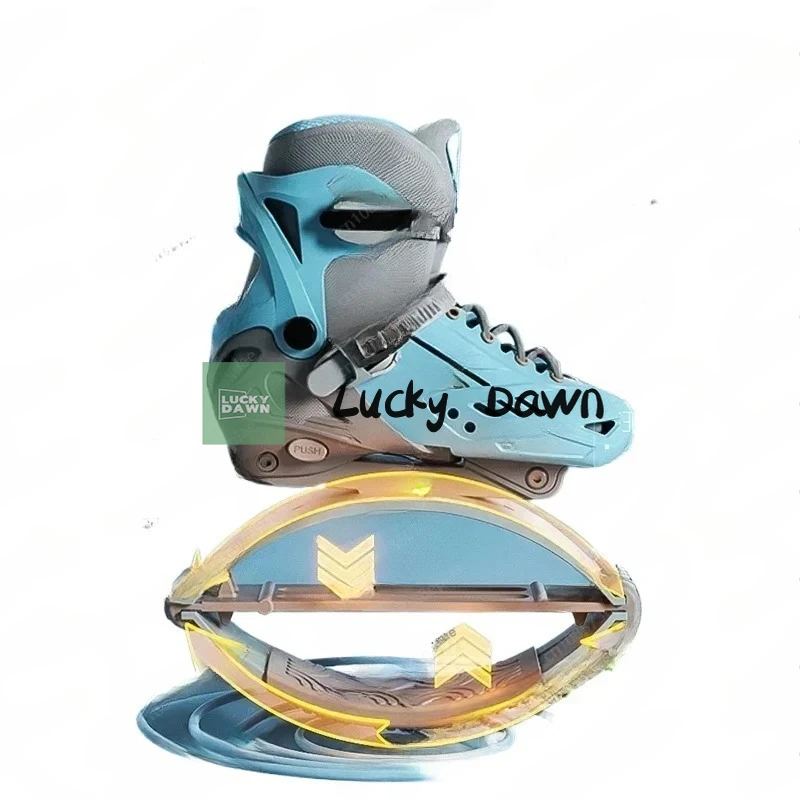 

Детская обувь для прыжков, прыгающие виды спорта, весенний длинный высокий артефакт, мужская и женская обувь для катания на роликовых коньках