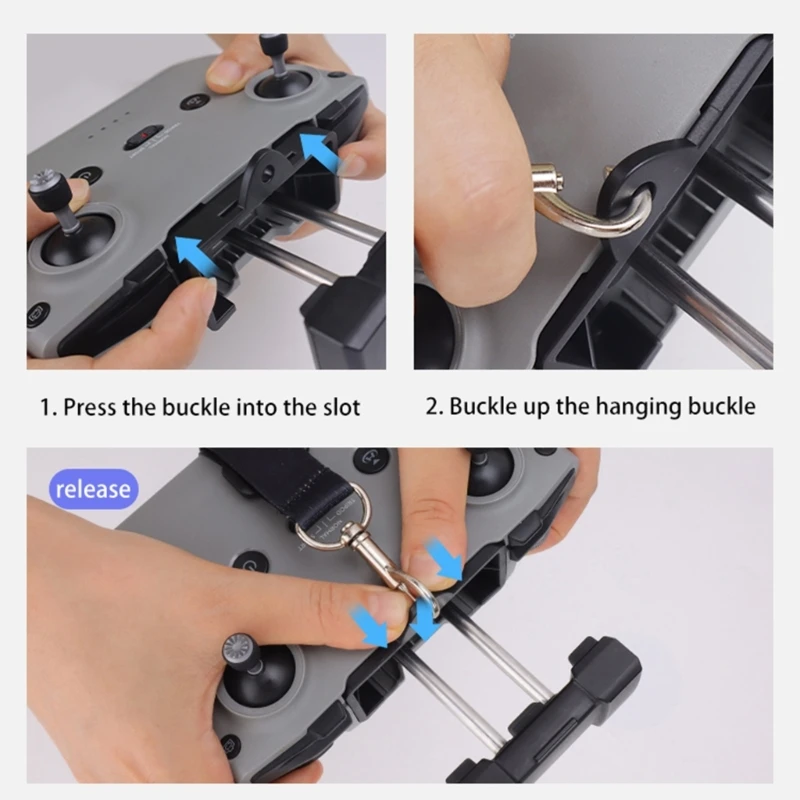 أشرطة الحبل القابلة للتعديل للأرباس لـ Mini 3 3 Air 2 عناصر التحكم عن بُعد K1KF