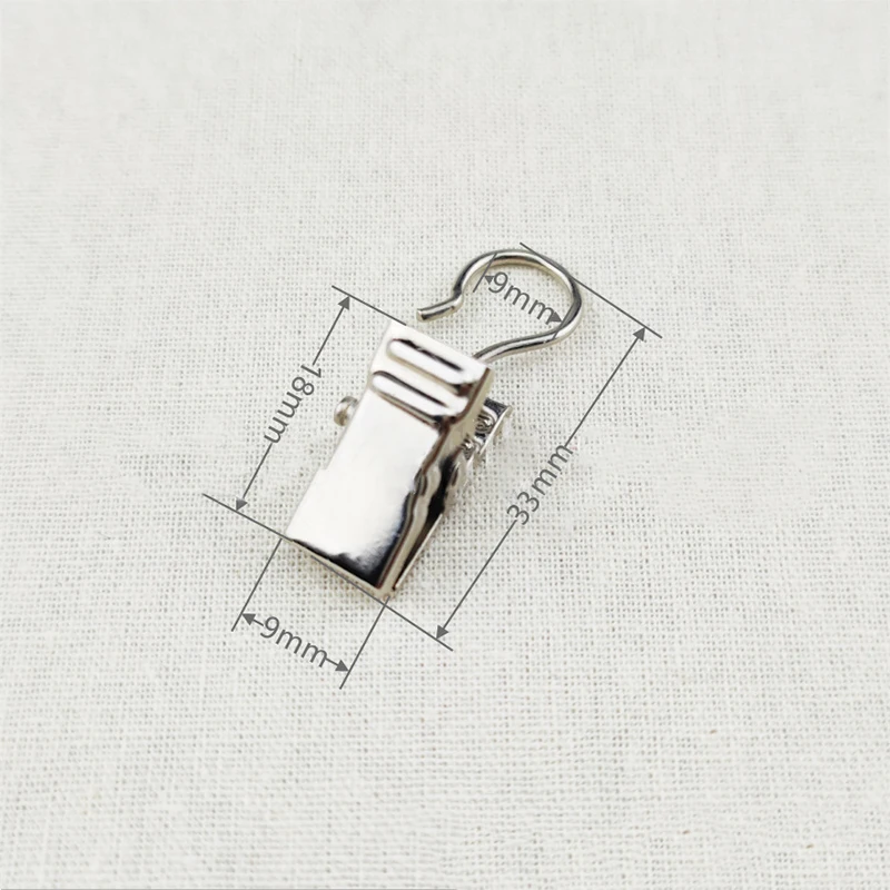 50/100PCS Multifunctional Metal Stainless Steel Curtain Clips For Hanging Photos Drapes Decor Window Curtain Clamp Accessories