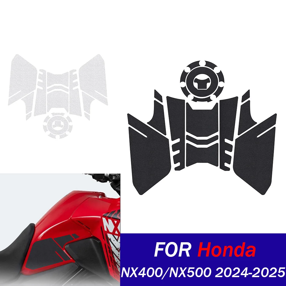 

NX400 NX500 наклейки на бак, защита газа для Honda NX 400 500 2024 2025, мотоциклетный комплект, защитные наклейки для колена и газа