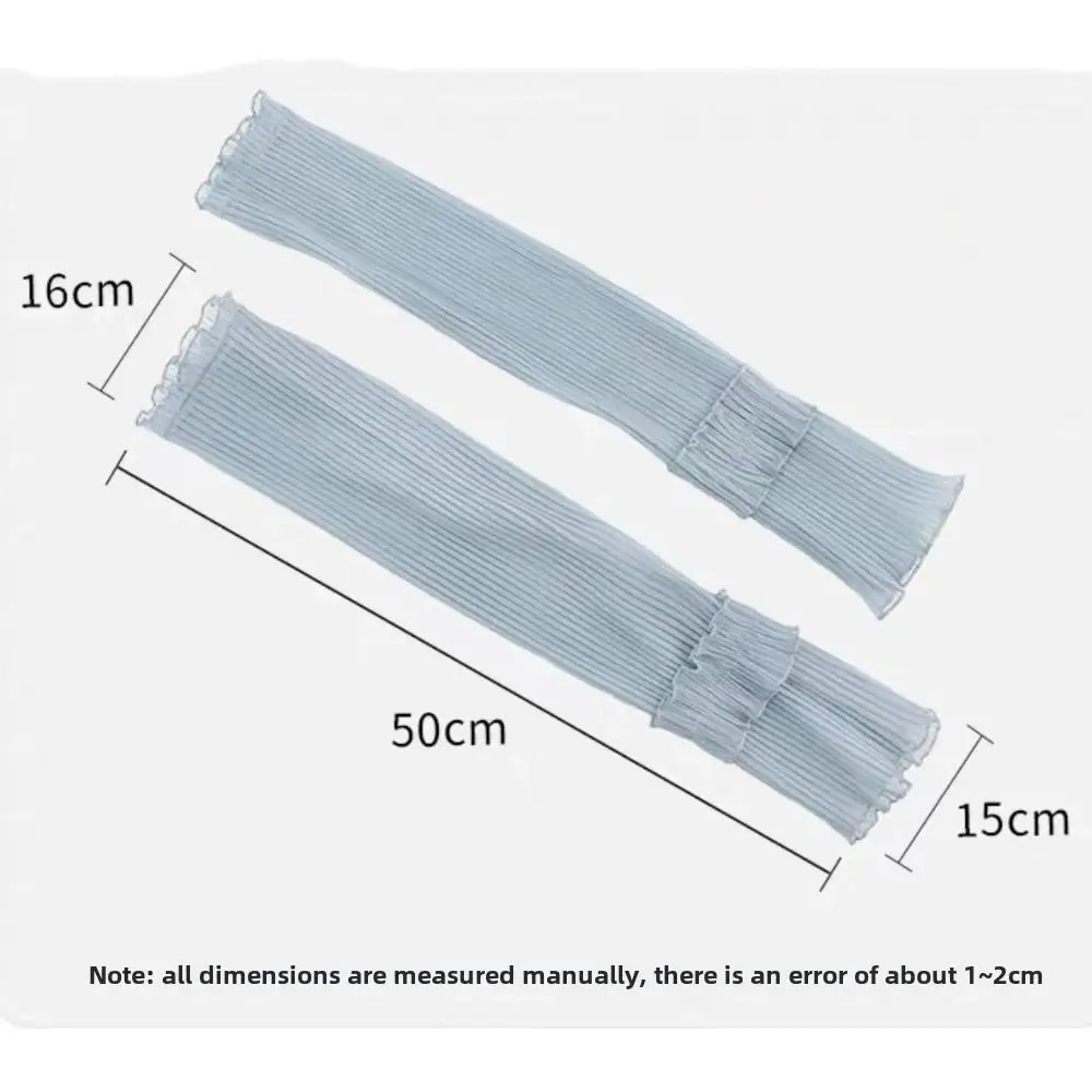 Hot Sale Lace Lace Ice Sleeves Highly Elastic Anti-UV Sunscreen Arm Sleeves Non-slip Breathable Long Arm Glove Outdoor Sports
